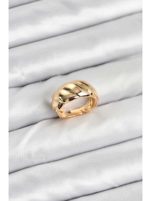 ® Gold Renk Bombeli Sarmal Yüzük