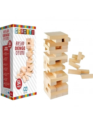 ® Ahşap Denge Oyunu Küçük Boy
