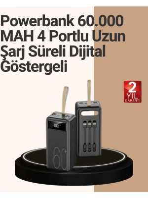 ® Güvenlik Korumalı Hızlı Şarj Özellikli Powerbank