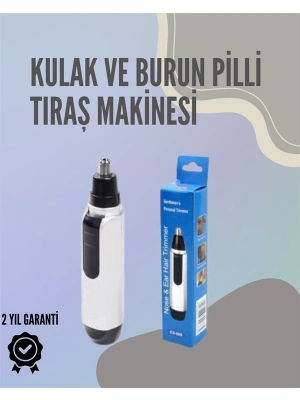 ® Hassas 3D Bıçaklı Kulak ve Burun Tıraş Makinesi
