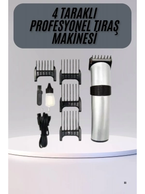 ® Hassas Ciltlere Özel Saç Sakal ve Vücut Kuaför Tipi Şarjlı Tıraş Makinesi