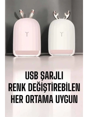 ® Hava Nemlendirici Aromaterapi Hava Temizleyici Renk Değiştirebilen