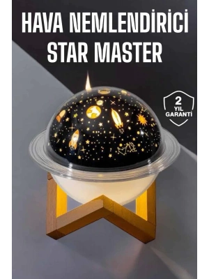 ® Hava Nemlendirici Projeksiyon Görünümlü USB Bağlantılı Aromaterapi