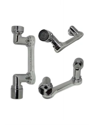 ® Her Yere Dönebilen Tasarruflu Mutfak Musluk Başlığı Ucu Musluk Ucu Oynar Başlıklı