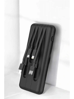 ® Hızlı Şarj Dijital Göstergeli Powerbankli Çoklu Şarj Özelliği