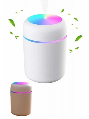 ® Humidifier LED Işıklı Mini Ortam Oda Kokusu Aromaterapi Buhardanlık