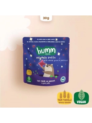 ® Organik Pancarlı ve Tam Tahıllı Puflar 30 Gr