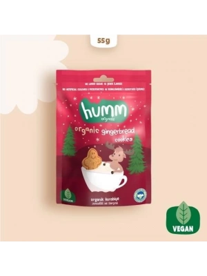 ® Organik Zencefilli ve Tarçınlı Vegan Kurabiye 55 Gr