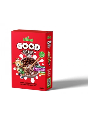 ®   Keçi Sütlü Çikolata ve Vitamin Tahıllı Glutensiz Gevrek 240 Gr