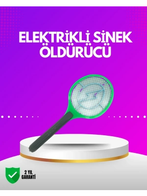 ® İç ve Dış Mekan Elektrikli Sinek Öldürücü | Hafif ve Ergonomik Tasarım