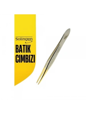 ® İnce Uçlu Batık Cımbızı - Şık ve Hassas Kaş Şekillendirme Solingen Professional