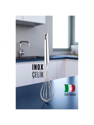 Inox Çelik Çırpıcı Italyan Dizayn 722006