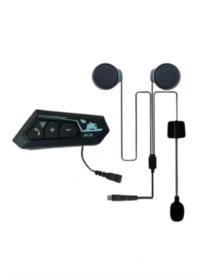 ® Intercom Bluetooth Kask Kulaklık Motosiklet Kulaklık 5.0 Bluetooth