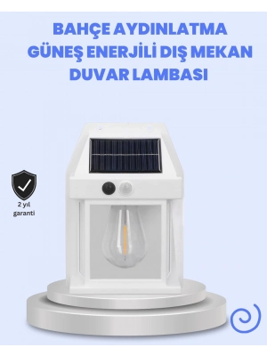 ® IP65 Su Geçirmez Güneş Paneli Dış Mekan Lamba