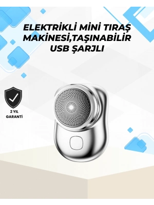® Islak-Kuru Kullanımlı Suya Dayanıklı Mini Tıraş Cihazı