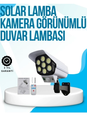 ® Kablosuz, Güneş Paneliyle Şarj Olan Dış Mekan Lambası – 8-10 Saat Aydınlatma Süresi