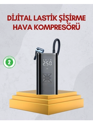 ® Kablosuz Kullanımlı Dijital Kontrollü Taşınabilir Şişirme Cihazı