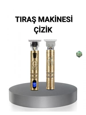 ® Kablosuz Şarjlı Profesyonel Tıraş Makinesi – 1800 mAh Lityum Pil