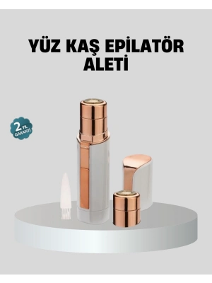 ® Kadınlar İçin Yüz ve Kaş Epilatörü – Hassas Cilt Dostu, Pil ile Çalışan, Taşınabilir ve Şık Tasarım