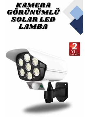 ® Kamera Görünümlü Led Lamba Dönebilen Bahçe Aydınlatması Duvar Lambası