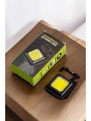 ® Kamp Işığı Çok Fonksiyonlu Taşınabilir Anahtarlık Kapak Açma Manyetik Özelliği