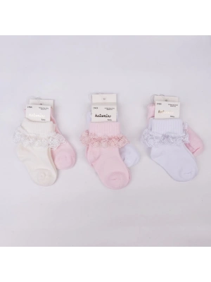 ®  Akel 2li Aks. Bebek Soket Çorap K44023 (ADET FİYATIDIR)