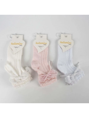 ®  Aylina Aks File Bebek Soket Çorap K43016 (ADET FİYATIDIR)