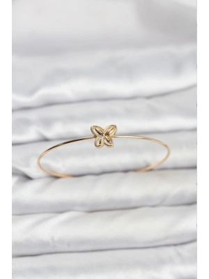 ® Kelebek Model Gold Renk Bileklik
