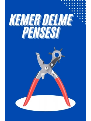 ® Kemer Delici Kemer Delme Pensesi Delik Açıcı Şık Aparatı Aparat