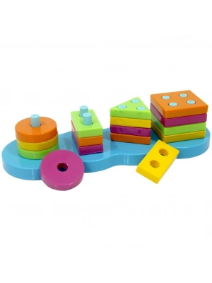 ® Kiki Geometrik Şekiller XL Bulmaca