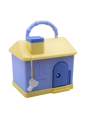 ® Kilitli Plastik Ev Kumbara