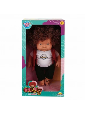 ® Kıvırcık Saçlı Curly Bebek 35 cm
