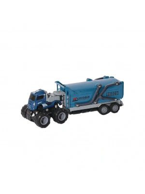 ® KLX600-377 Sürtmeli Die Cast 4x4 Kapalı Kasa İnşaat Tırı -Vardem