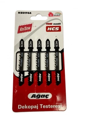 ® Knisaw 51744 Ahşap Testere Bıçağı 5 Parça