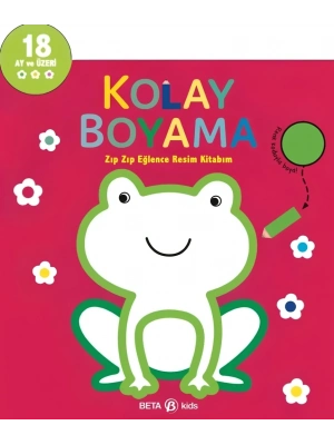 Kolay Boyama Zıp Zıp Eğlence Resim Kitabım