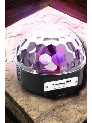 ® Kompakt Tasarımlı, Telefon Kontrollü Disko Topu Işıkları