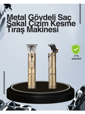 ® Kompakt Tasarımlı, Uzun Pil Ömürlü Saç Sakal Kesme Makinesi