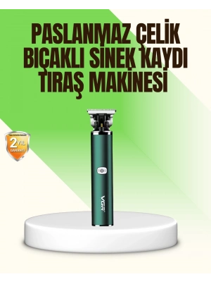 ® Koyu Yeşil Profesyonel Metal Gövdeli Saç Kesme Makinesi