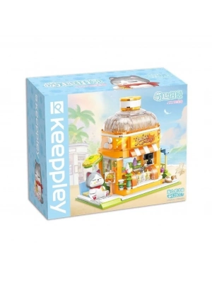 ® KP28017 Keeppley Kitten Juice Shop Blok Seti 315 Parça -Vagonlife