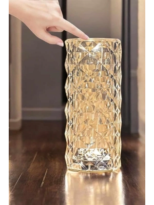 ® Kristal Dokunmatik Ve Kumandalı Masa Ve Gece lambası