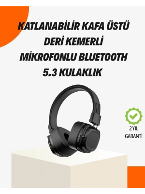 ® Kristal Netliğinde Ses ve Güçlü Baslı Kablosuz Kulak Üstü