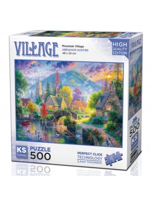 ®  Mountain Village Puzzle 500 Parça 20046