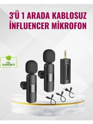 ® Küçük Boyutlu Mikrofon - 8 Saat Kullanım