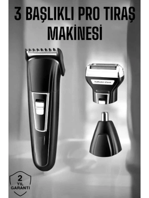 ® Kulak Ve Burun Tıraşına Uygun Profesyonel Tıraş Makinesi
