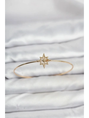 ® Kutup Yıldızı Model Gold Renk Bileklik