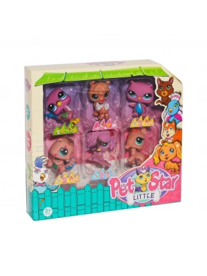 ®  KZL-3046A4 Pet Star 6lı Miniş Seti -Kızılkaya Oyuncak