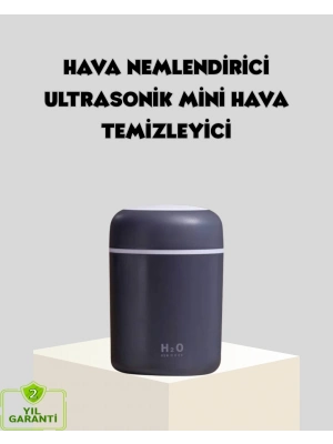 ® LED Işıklı USB Nemlendirici – Sürekli ve Aralıklı Püskürtme Modu