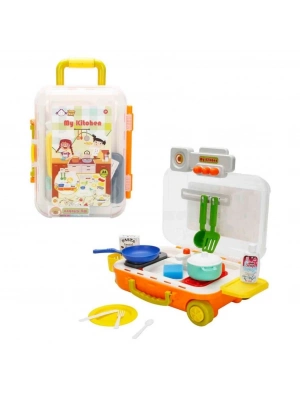 ® Chef Çekçekli Bavul Mutfak Seti 24 Parça