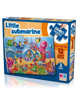 ® Little Submarine 12 Parça Jumbo Boy Puzzle