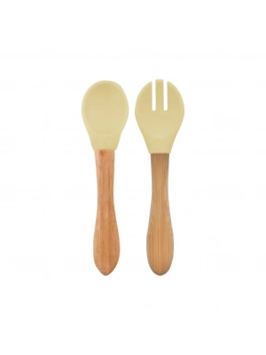 ®   Mama Kaşığı ve Çatal Seti Mellow Yellow